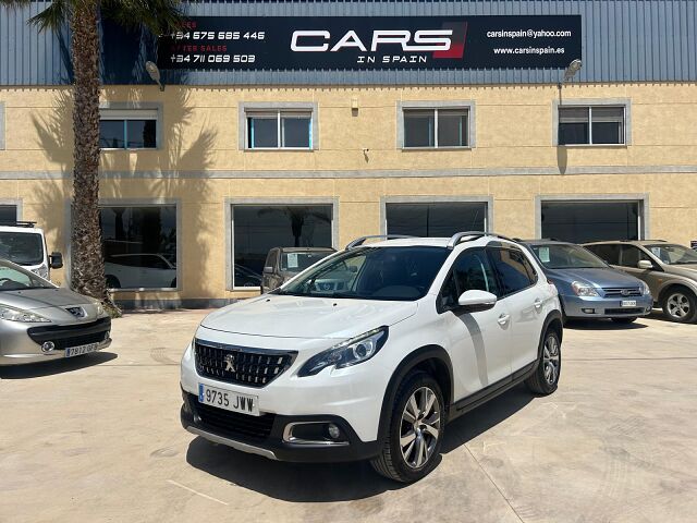 PEUGEOT 2008 ALLURE 1.2 E-THP AUTO SPANISH LHD IN SPAIN 108K 1 OWNER SUPERB 2017